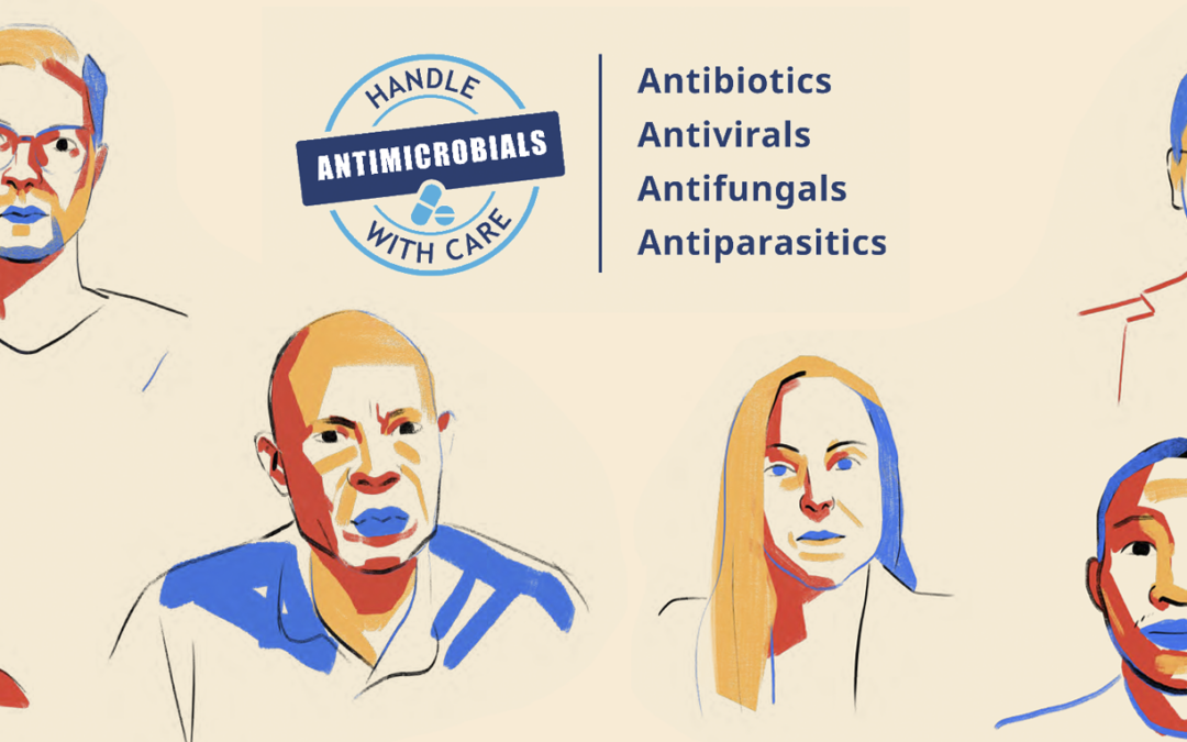 «Antimicrobial resistance (AMR) is invisible. I am not,» the World Health Organization’s campaign against a concerning health issue